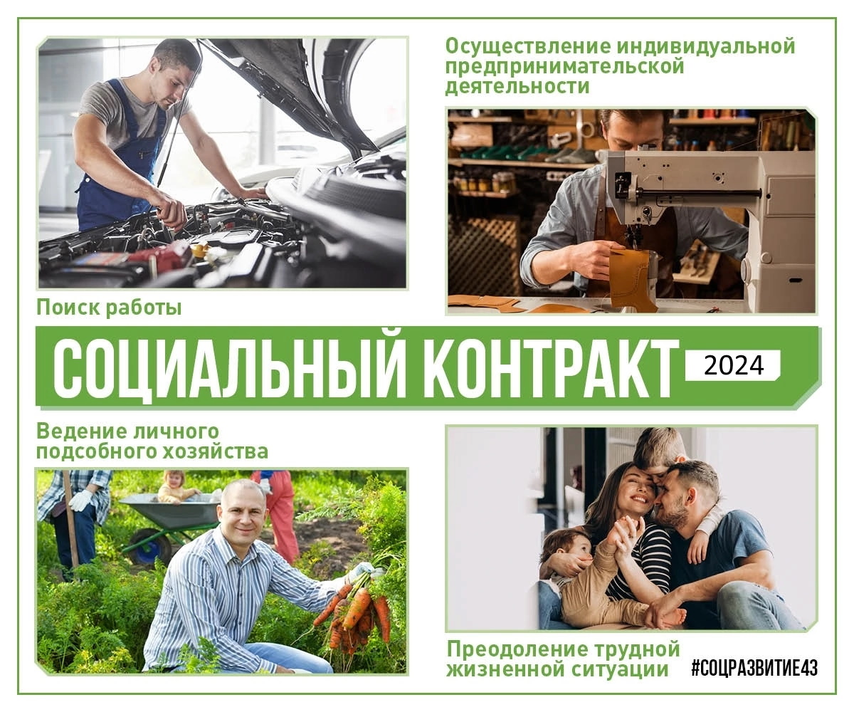 Информация о социальном контракте.